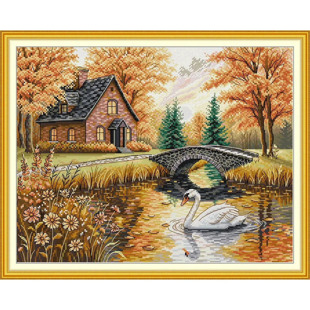 Paisagem Sereno de Outono