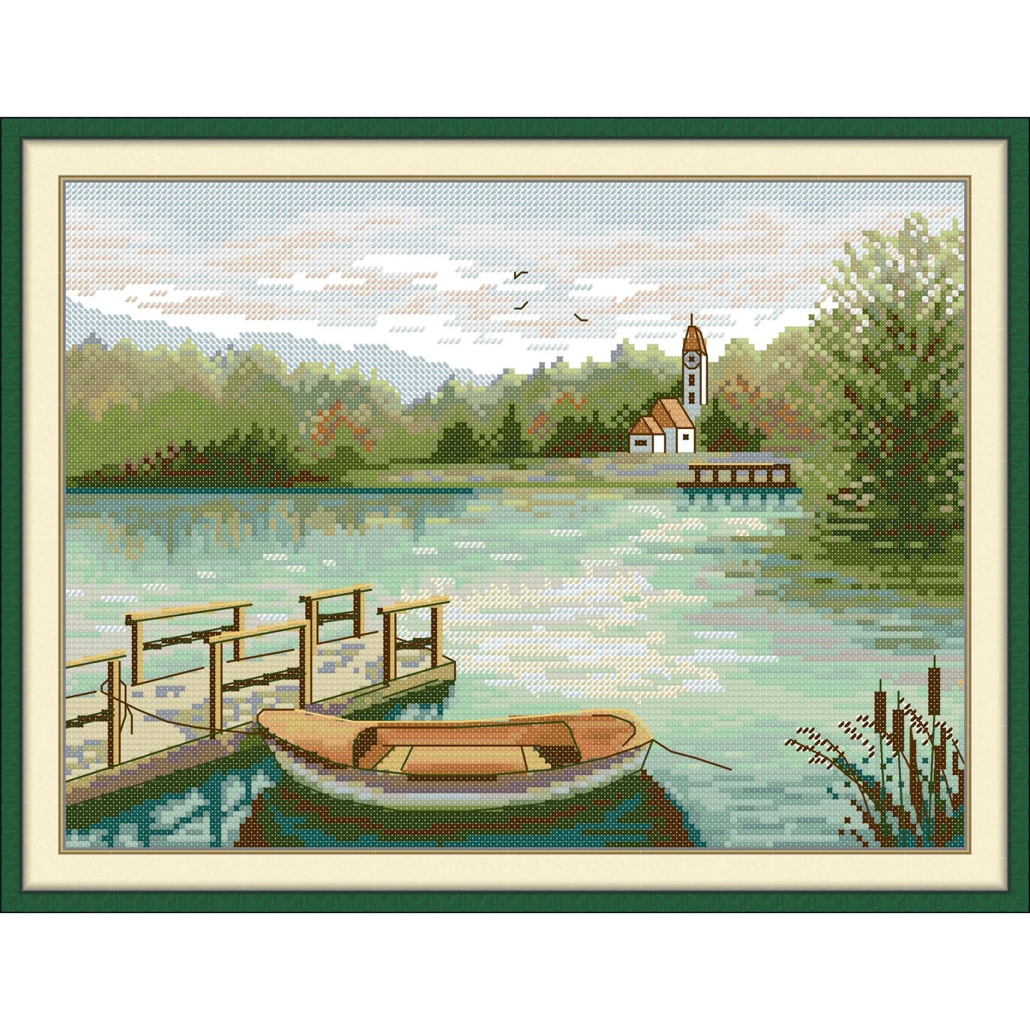 Lago Sereno com Barco