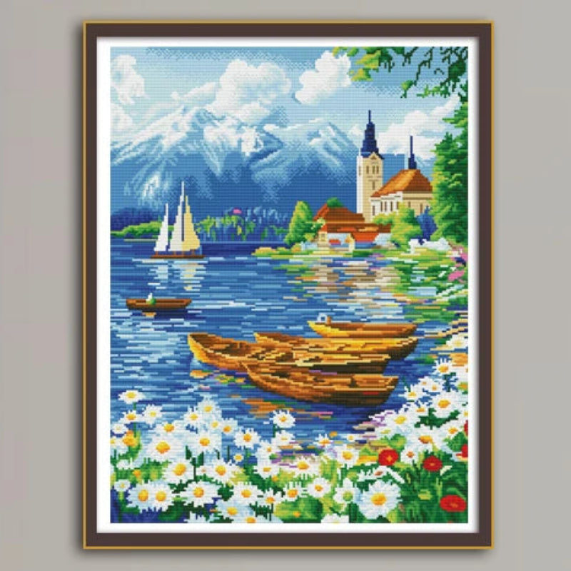 Paisagem Sereno de Primavera