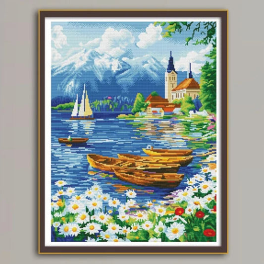 Paisagem Sereno de Primavera