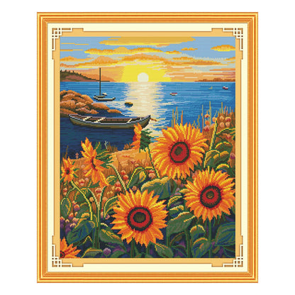 Amanhecer dos Girassóis