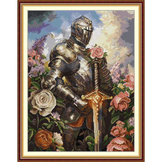 Cavaleiro Entre Flores