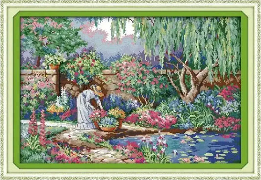 Menina No Jardim Florido | Coral Auto v6.8