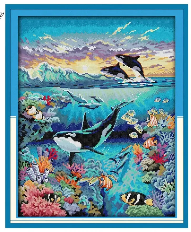 Orcas No Oceano