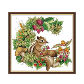 Natal com esquilo