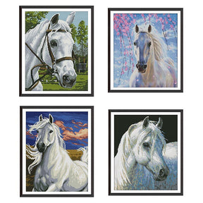 Coleção Cavalos brancos (Kit Individual)